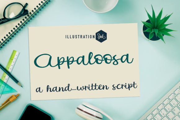 Appaloosa: A Handwritten Font with Authentic Crafty Charm