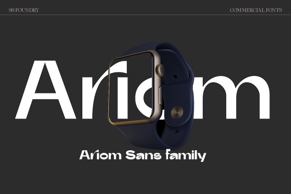 Ariom: The Clean, Modern Font for Every Creative Project