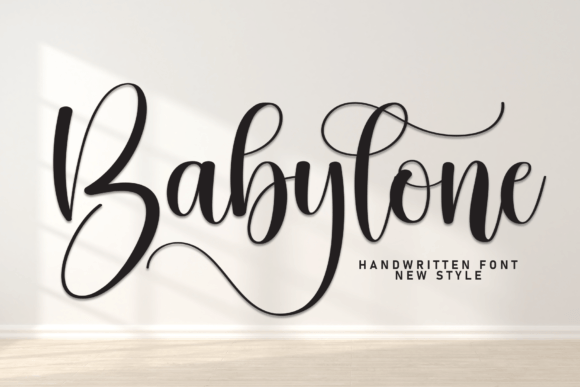 Babylone: A Handwritten Font for Elegant Branding