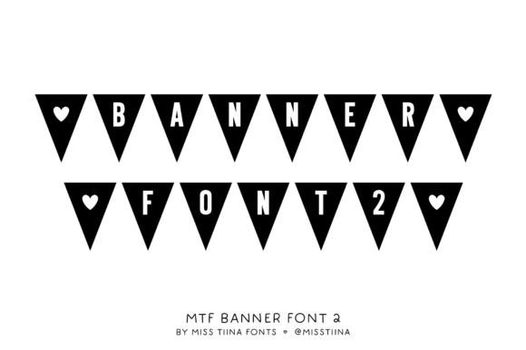 Banner Font 2: Crafting Visual Pathways for Your Message