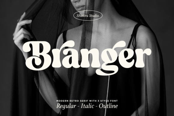 Branger: A Bold Serif Font for Modern Branding