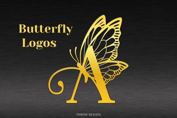 Butterfly Logos: A Font That Flutters with Elegance