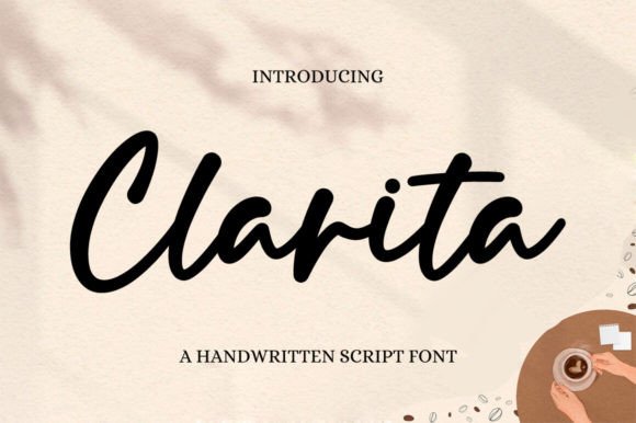 Clarita Script: The Graceful Typeface for Modern Brands