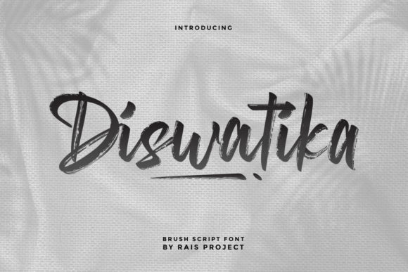 Diswatika: The Handwritten Font for Authentic Branding