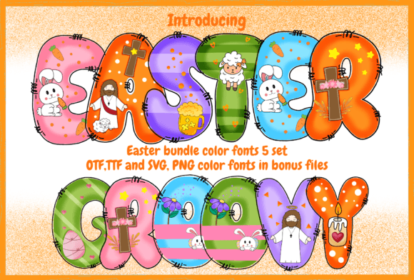 Easter Groovy: A Font That Brings Joyful Energy to Your Projects