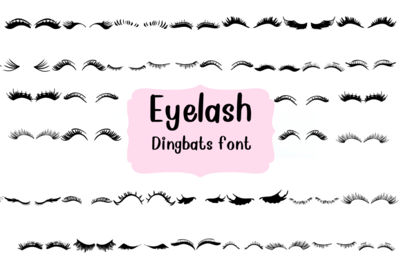 Eyelash: A Playful Typeface for Creative Branding