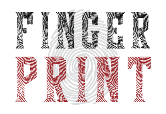 Finger Print: The Bold Sans-Serif Font That Commands Attention