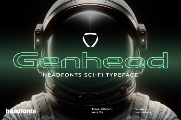 Genhead: The Futuristic Font for Bold Designs