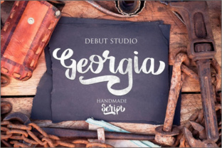 Georgia: The Retro Hand-Brushed Font with Timeless Appeal