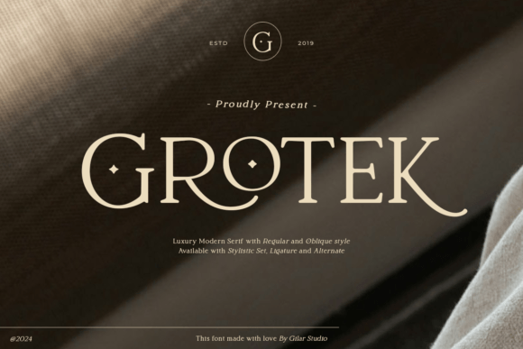 Grotek: A Typeface That Balances Modern Edge with Editorial Elegance
