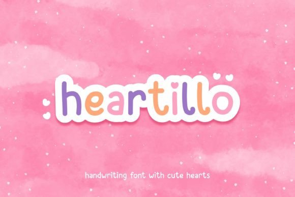 Heartillo: A Handwriting Font That Feels Like a Warm Hug