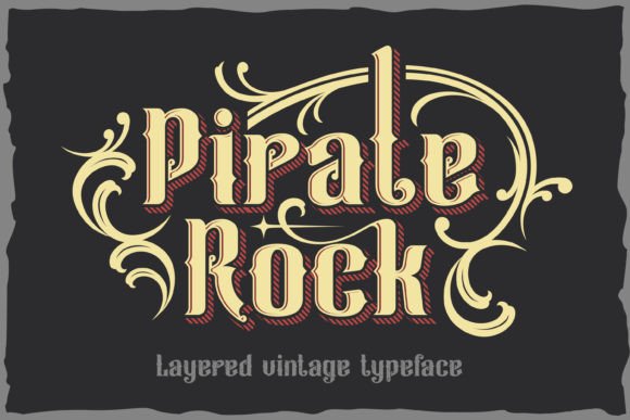 Pirate Rock: The Swashbuckling Typeface for Adventure-Driven Design