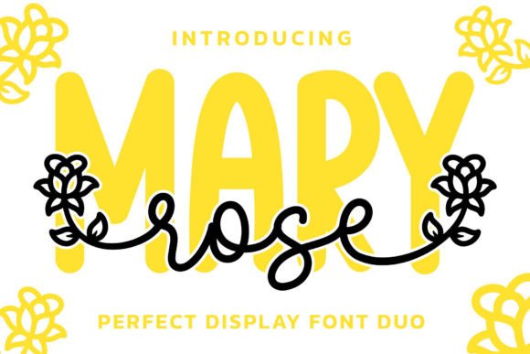The Rosemary Font Duo: A Guide to Girly & Playful Typography