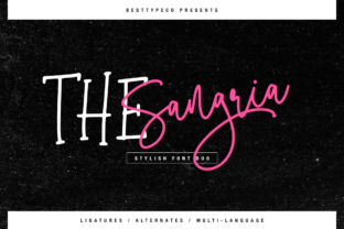 The Sangria Duo: A Font Pairing for Every Creative Project